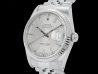 Rolex Datejust 36 Argento Jubilee Silver Lining Dial - Rolex Guarante  Watch  16234 